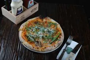 Oyster Mushroom Pizza